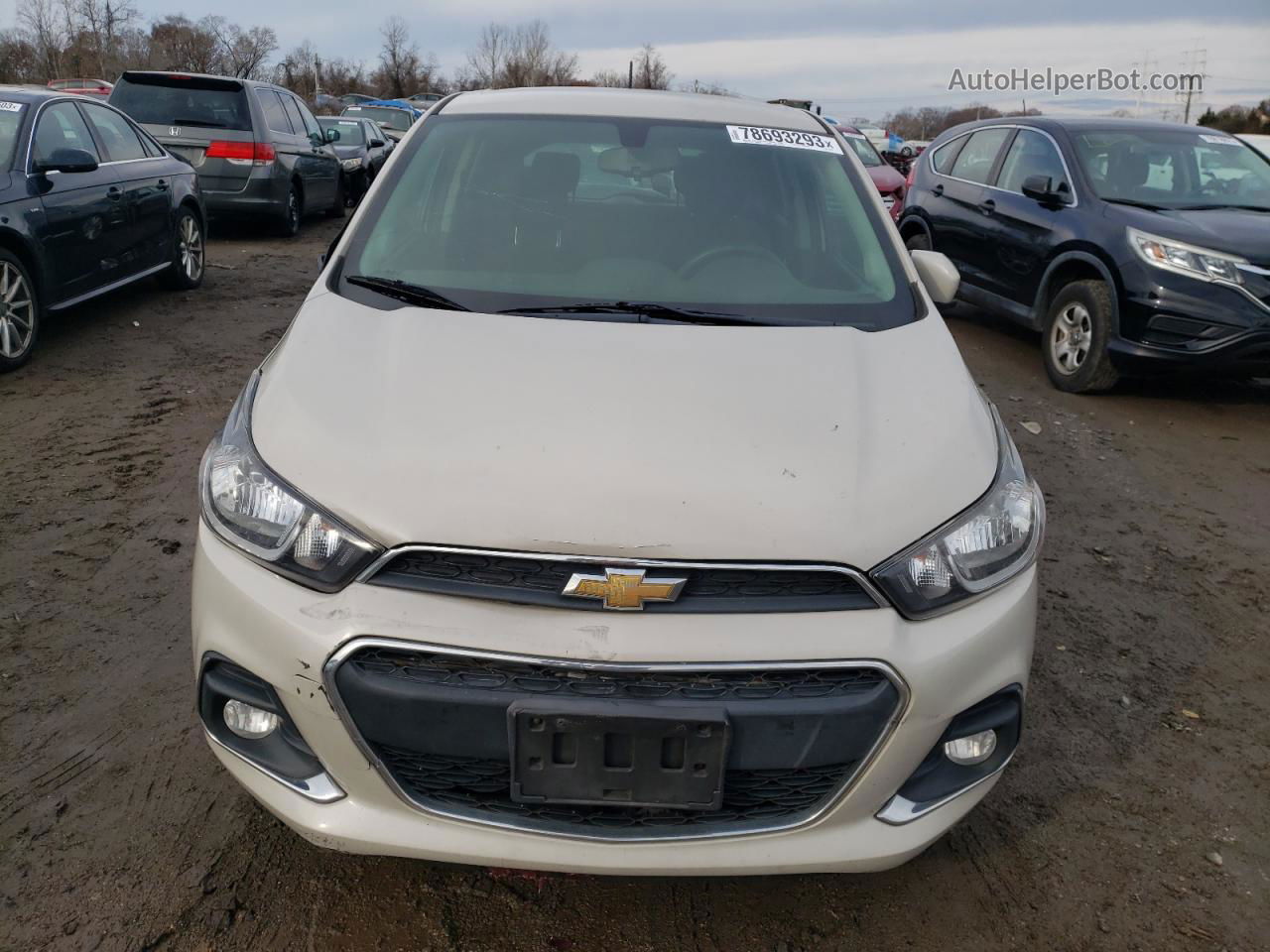 2017 Chevrolet Spark 1lt Cream vin: KL8CD6SAXHC742581