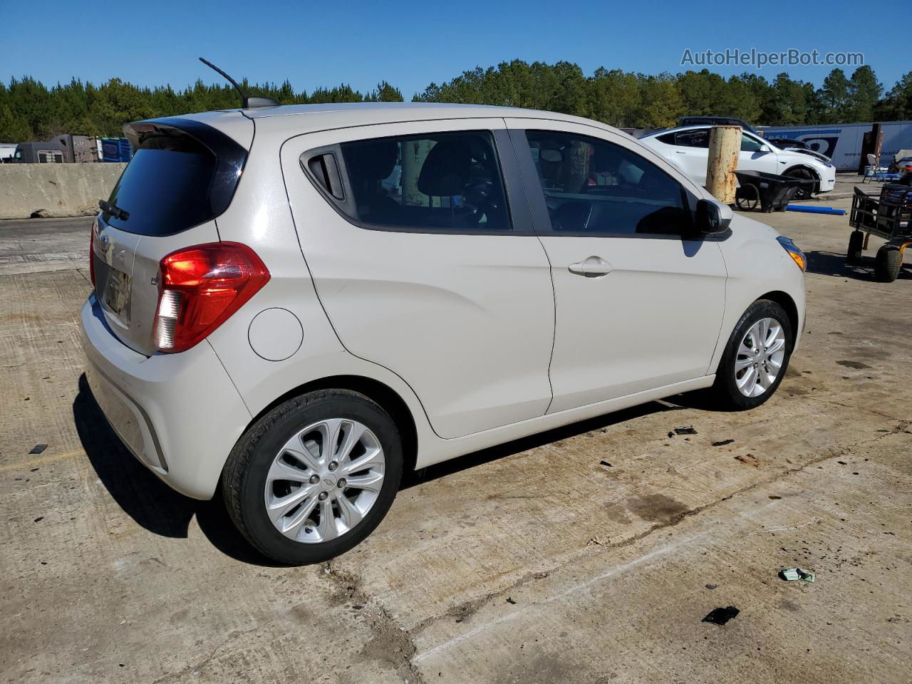 2017 Chevrolet Spark 1lt Beige vin: KL8CD6SAXHC767044