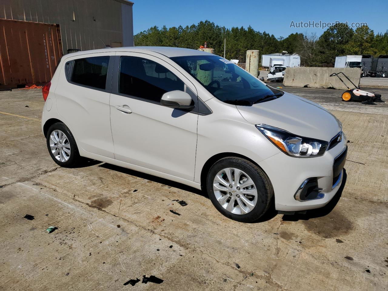 2017 Chevrolet Spark 1lt Beige vin: KL8CD6SAXHC767044