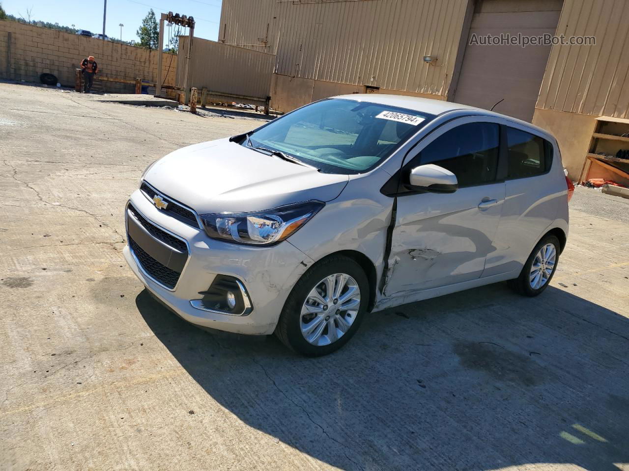 2017 Chevrolet Spark 1lt Beige vin: KL8CD6SAXHC767044