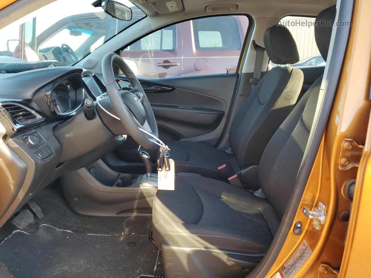 2019 Chevrolet Spark 1lt Оранжевый vin: KL8CD6SAXKC708535