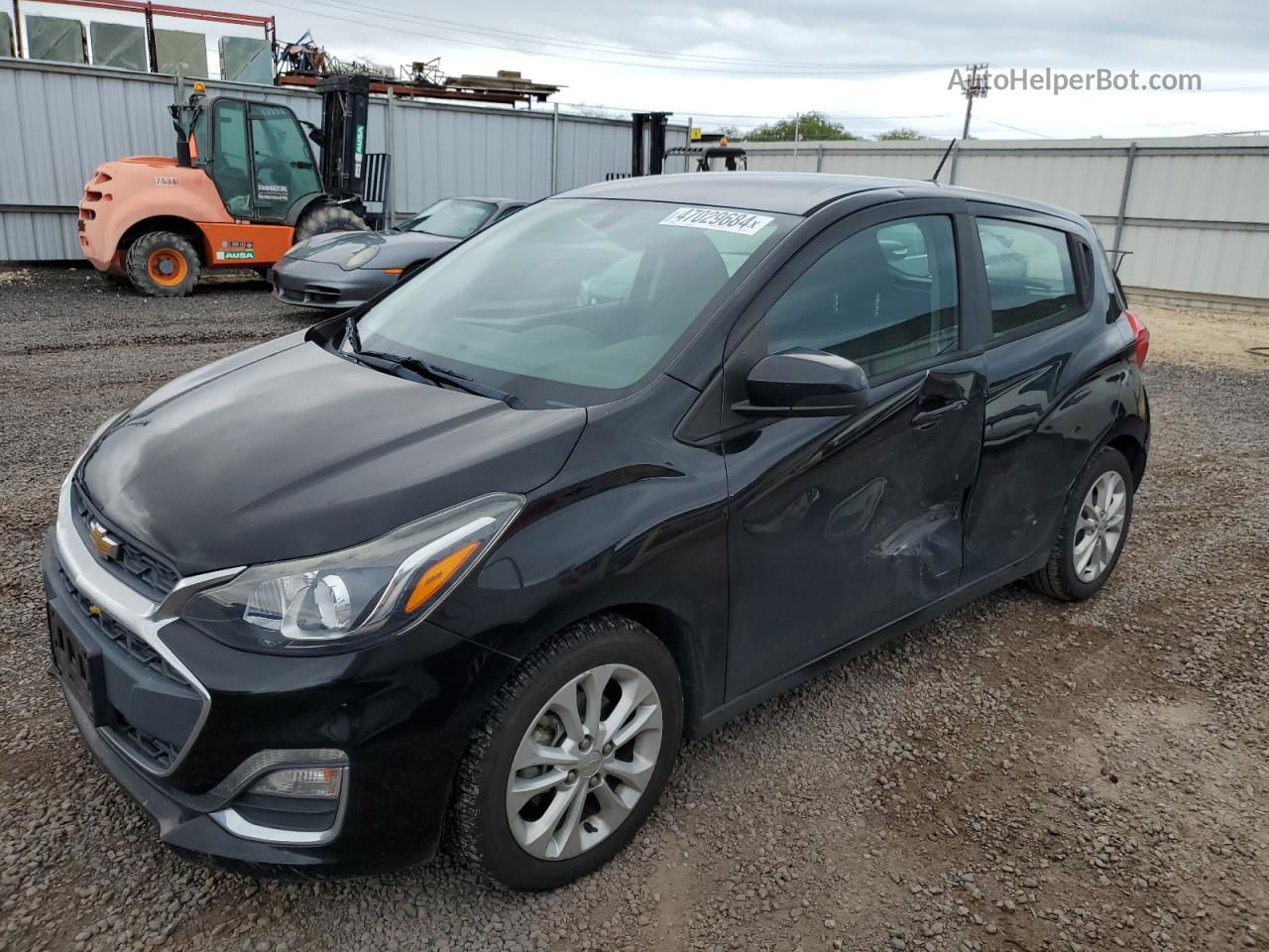 2019 Chevrolet Spark 1lt Black vin: KL8CD6SAXKC750283