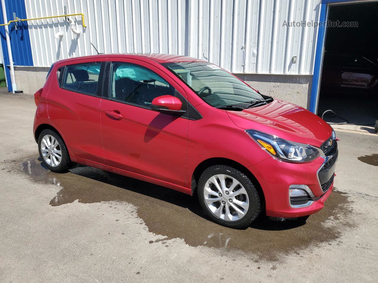 2019 Chevrolet Spark 1lt Red vin: KL8CD6SAXKC777340