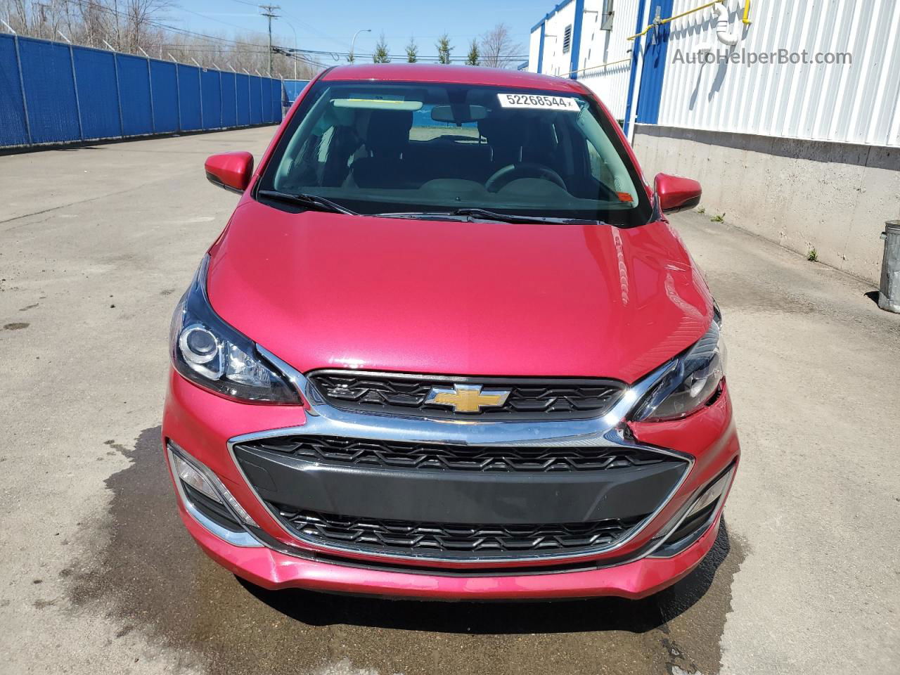 2019 Chevrolet Spark 1lt Красный vin: KL8CD6SAXKC777340