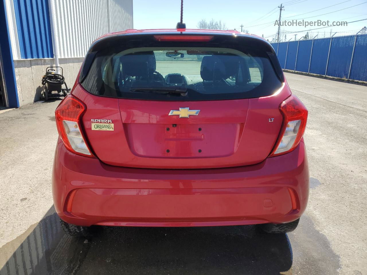 2019 Chevrolet Spark 1lt Red vin: KL8CD6SAXKC777340