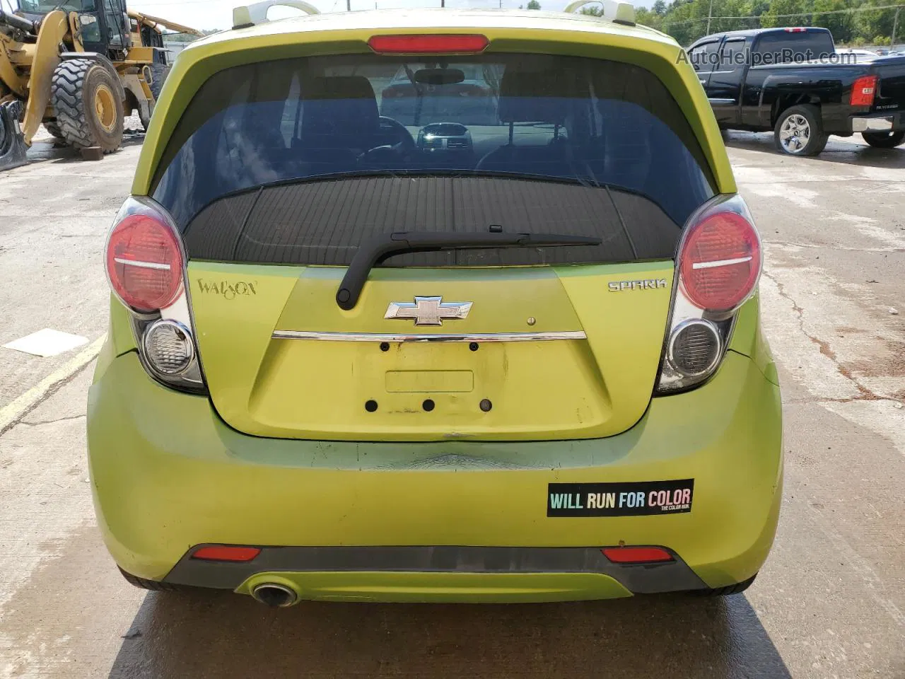 2013 Chevrolet Spark 2lt Зеленый vin: KL8CE6S91DC587643