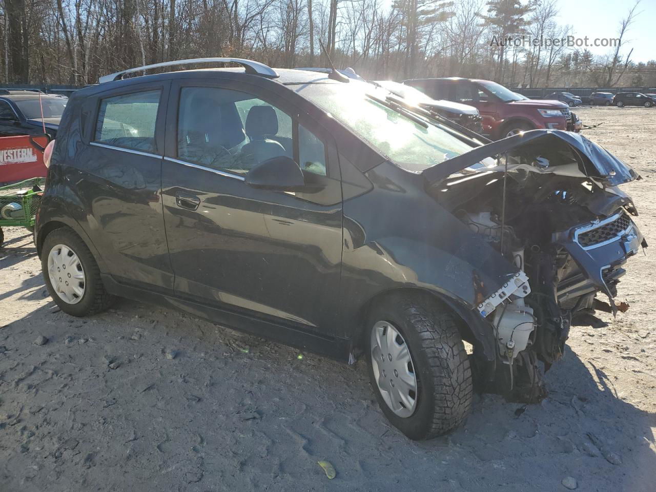 2013 Chevrolet Spark 2lt Black vin: KL8CE6S99DC595277