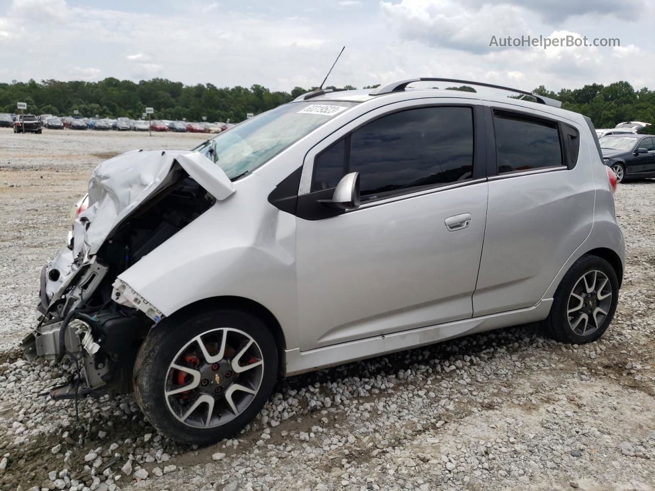 2013 Chevrolet Spark 2lt Серебряный vin: KL8CF6S90DC579823