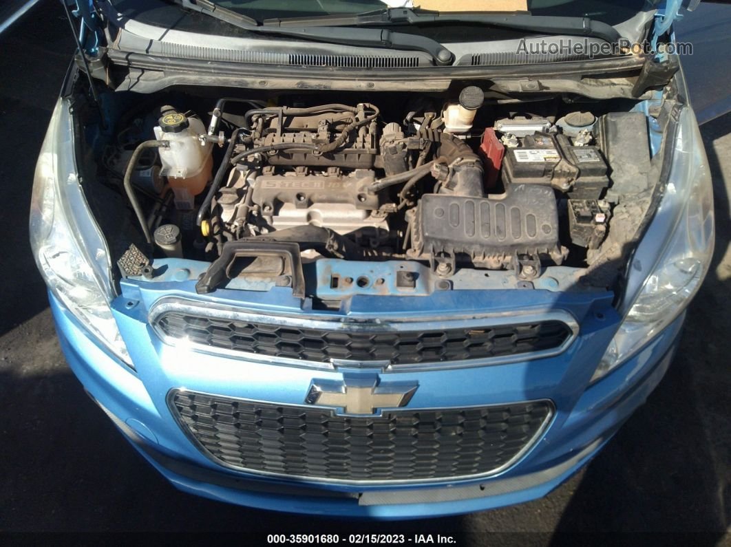 2015 Chevrolet Spark Lt Синий vin: KL8CF6S90FC715922