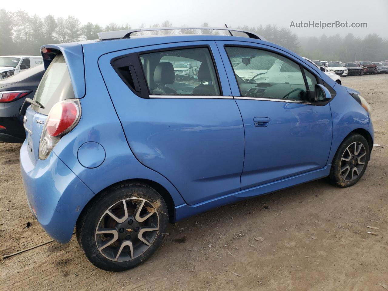 2013 Chevrolet Spark 2lt Blue vin: KL8CF6S97DC533874