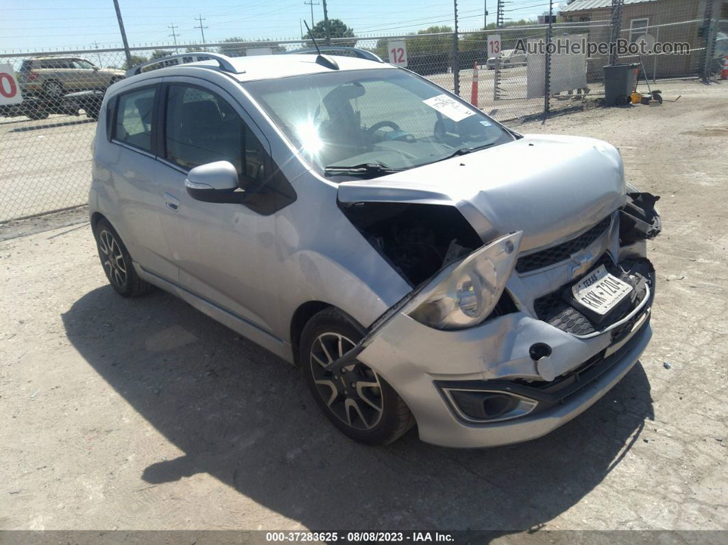 2015 Chevrolet Spark Lt Silver vin: KL8CF6S97FC791699