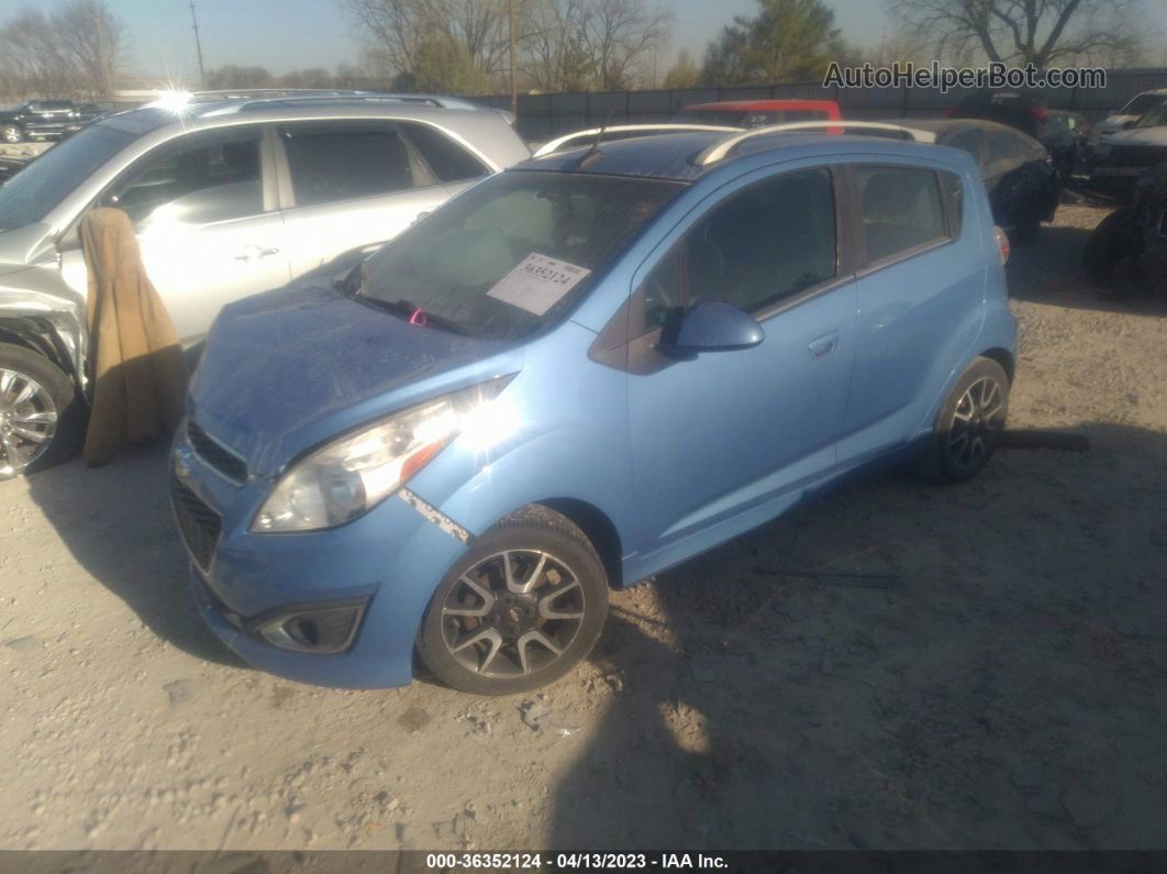 2013 Chevrolet Spark Lt Blue vin: KL8CF6S98DC523161