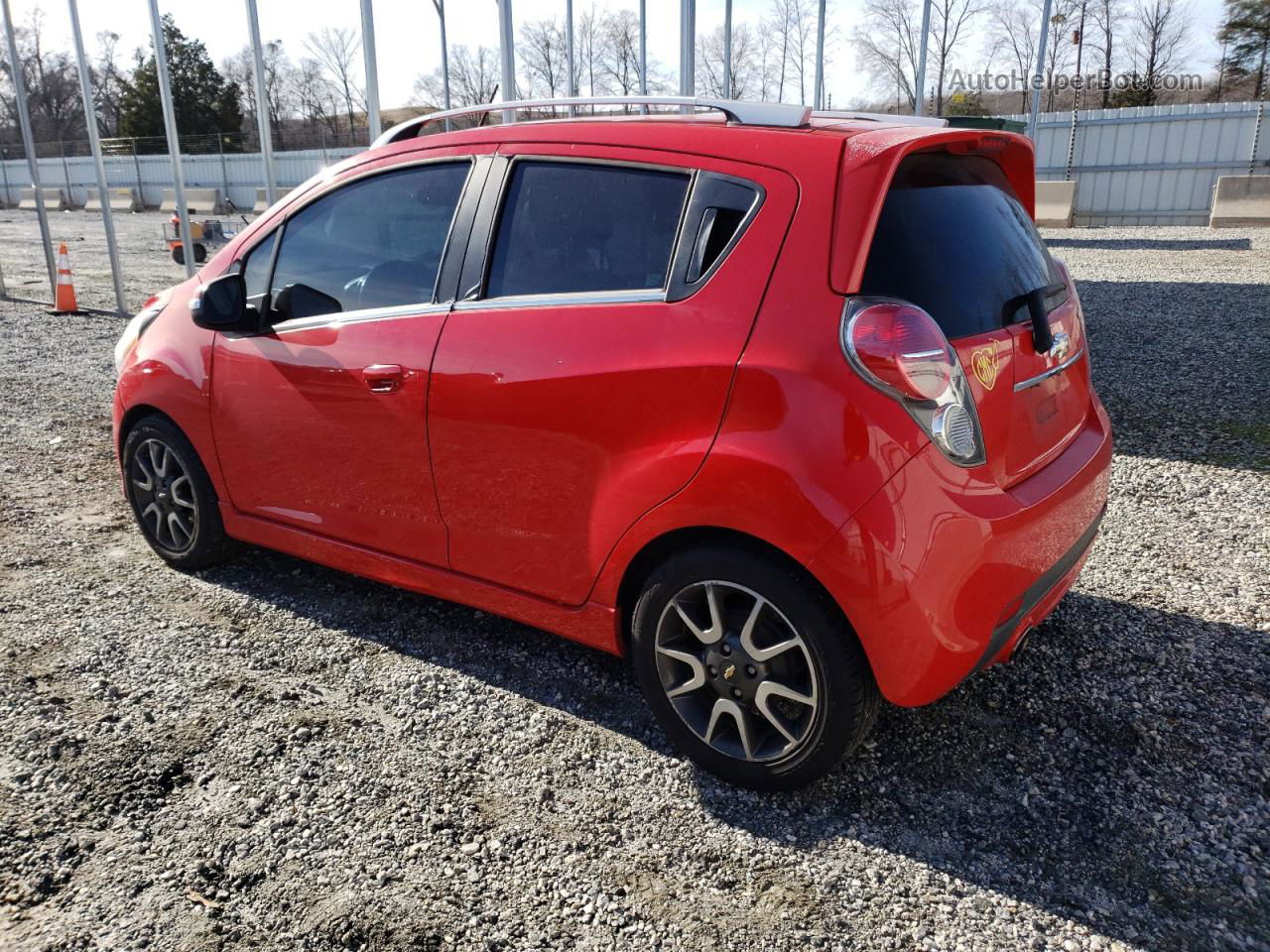 2015 Chevrolet Spark 2lt Red vin: KL8CF6S98FC740521