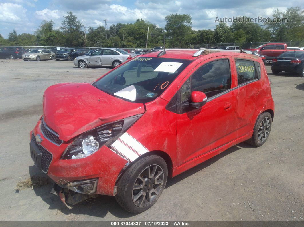 2015 Chevrolet Spark Lt Red vin: KL8CF6S98FC765015