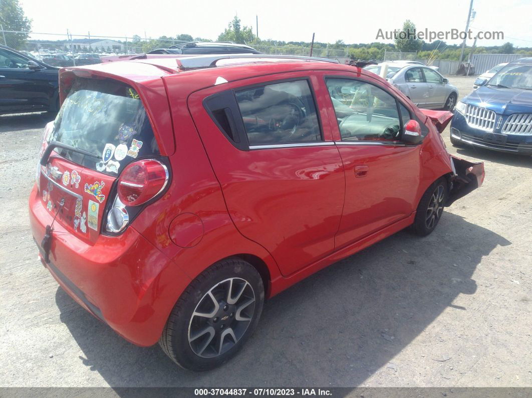 2015 Chevrolet Spark Lt Red vin: KL8CF6S98FC765015