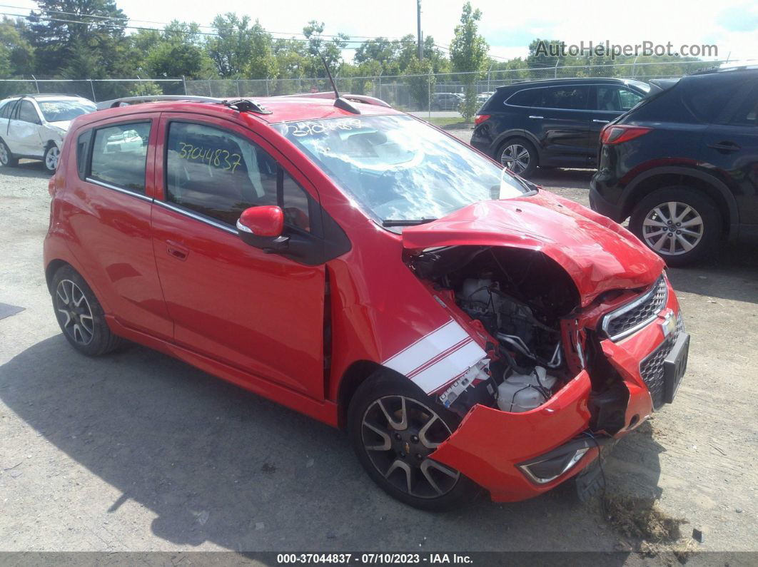 2015 Chevrolet Spark Lt Red vin: KL8CF6S98FC765015