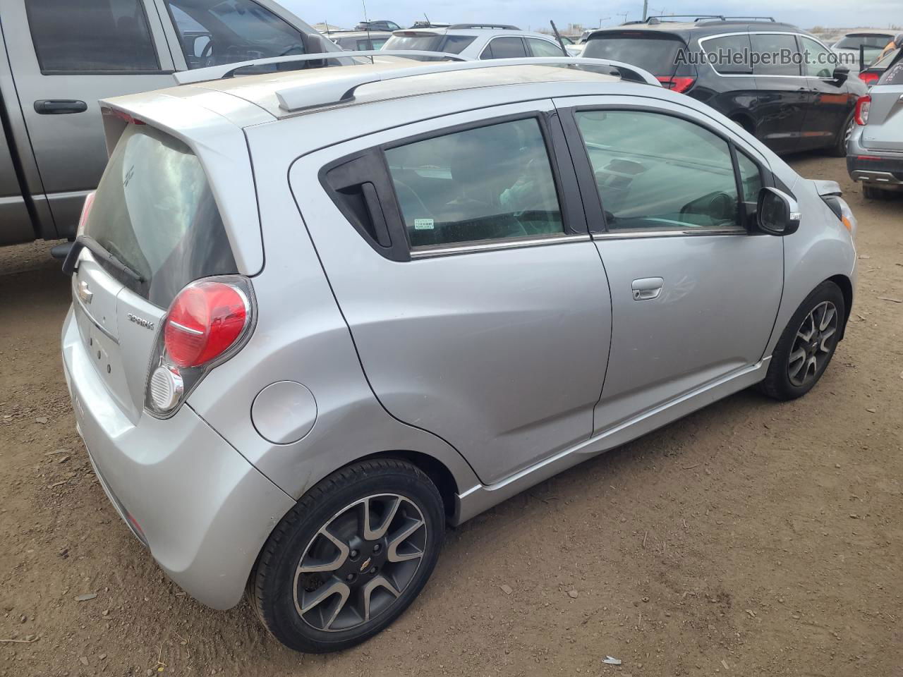 2015 Chevrolet Spark 2lt Silver vin: KL8CF6S99FC793017