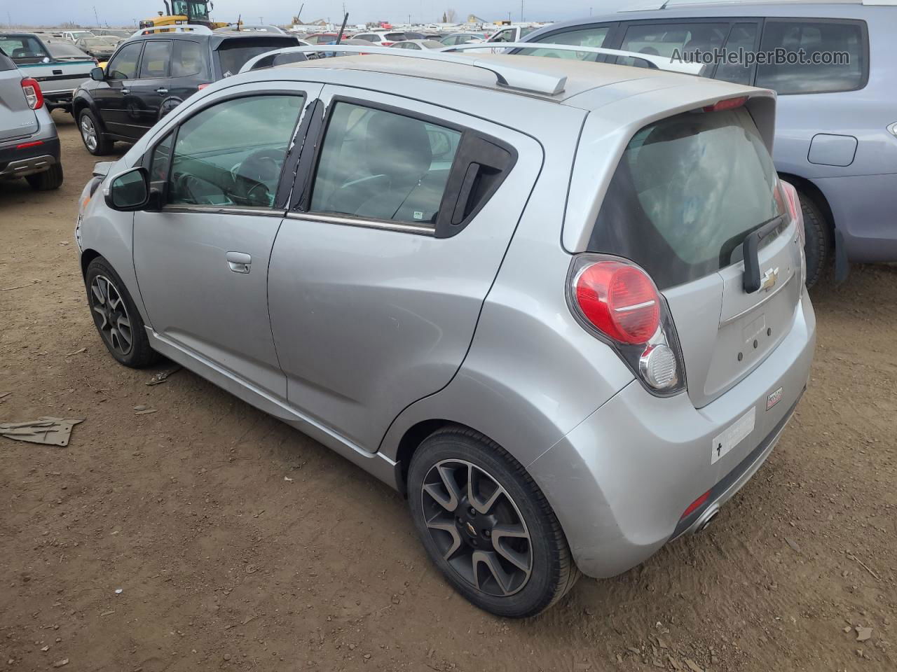 2015 Chevrolet Spark 2lt Silver vin: KL8CF6S99FC793017