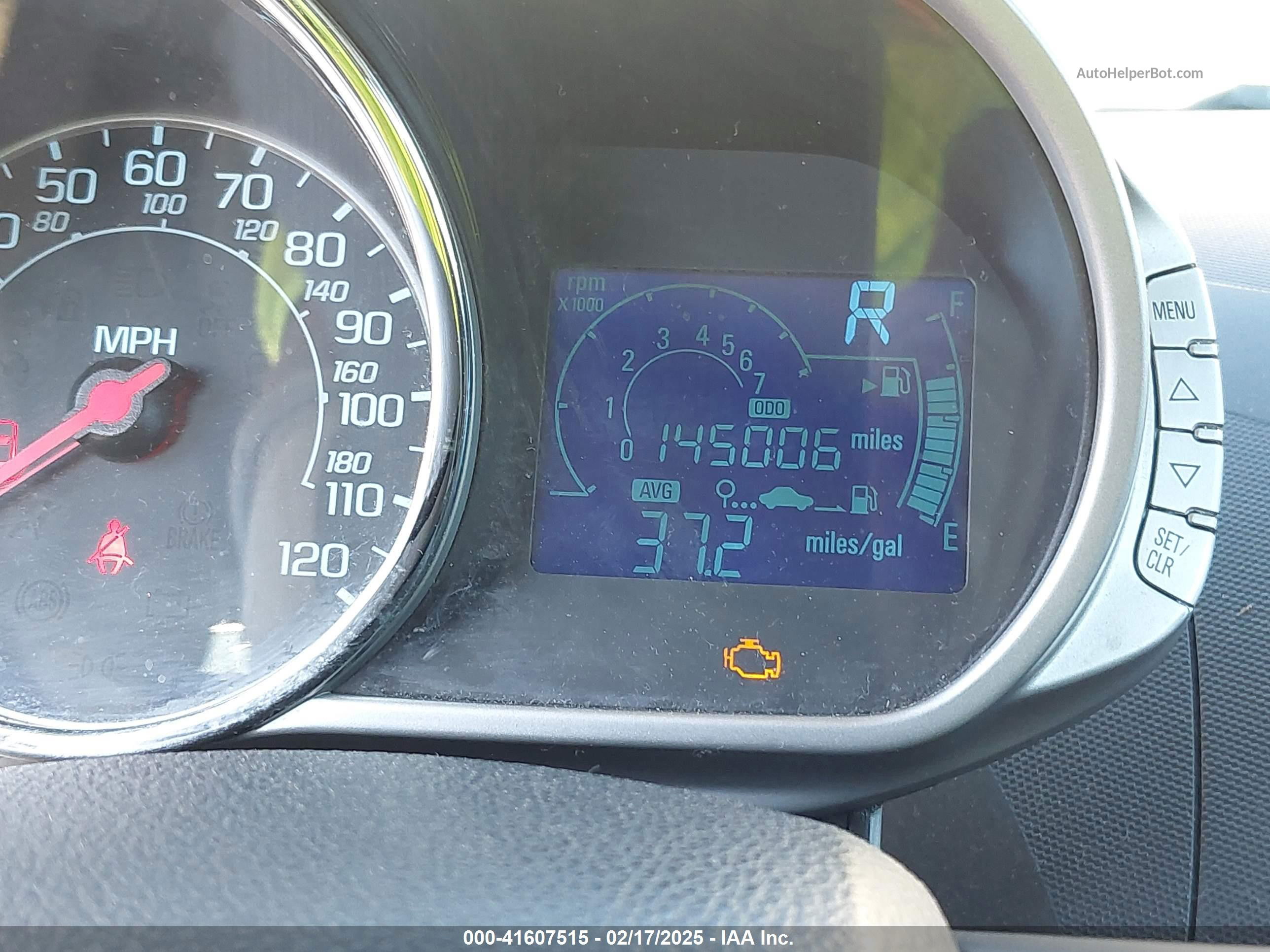 2013 Chevrolet Spark 2lt Auto Yellow vin: KL8CF6S9XDC520147