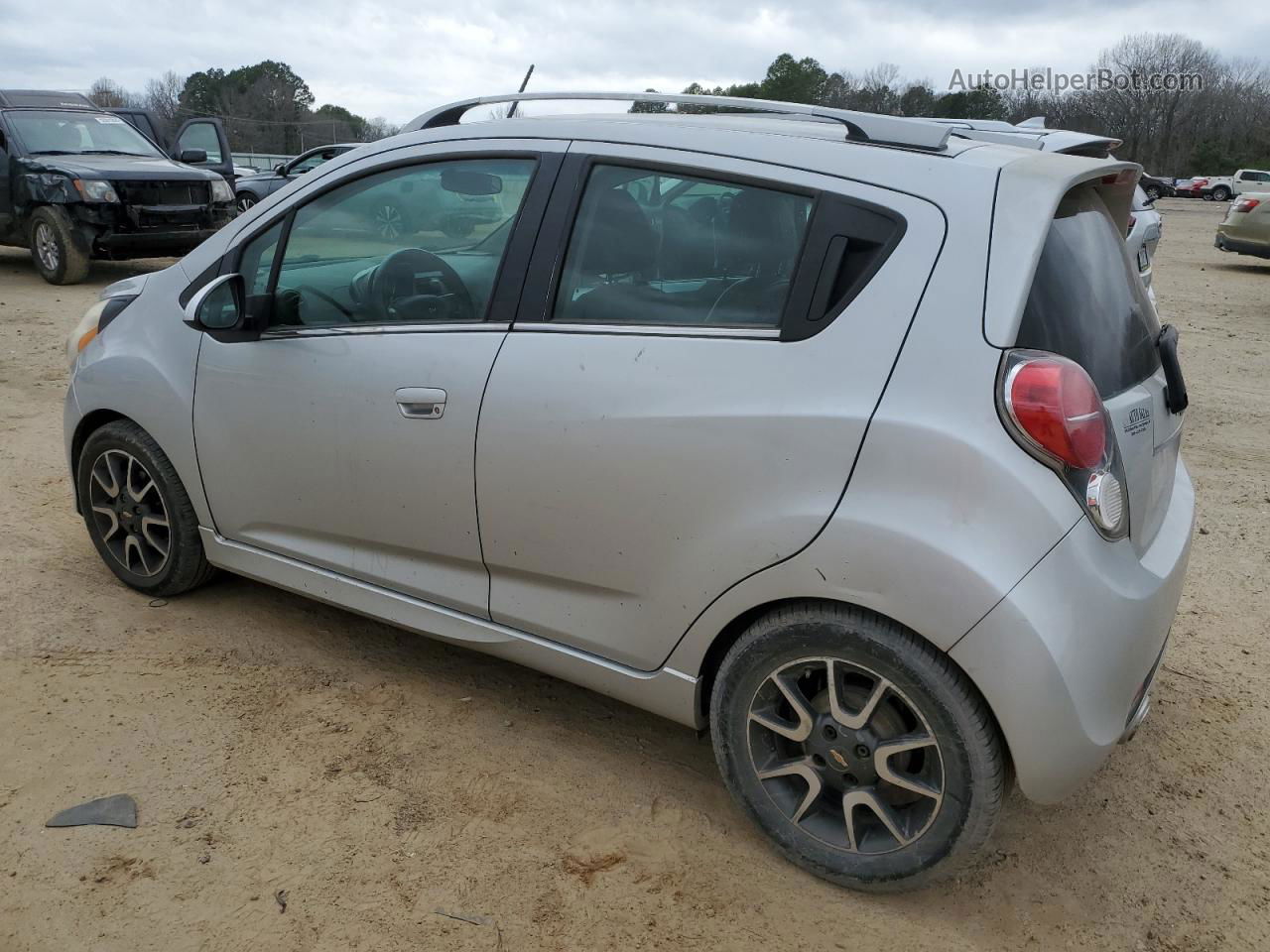 2013 Chevrolet Spark 2lt Silver vin: KL8CF6S9XDC576038