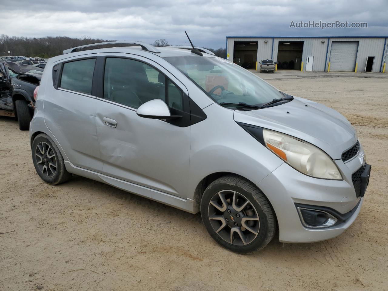 2013 Chevrolet Spark 2lt Silver vin: KL8CF6S9XDC576038