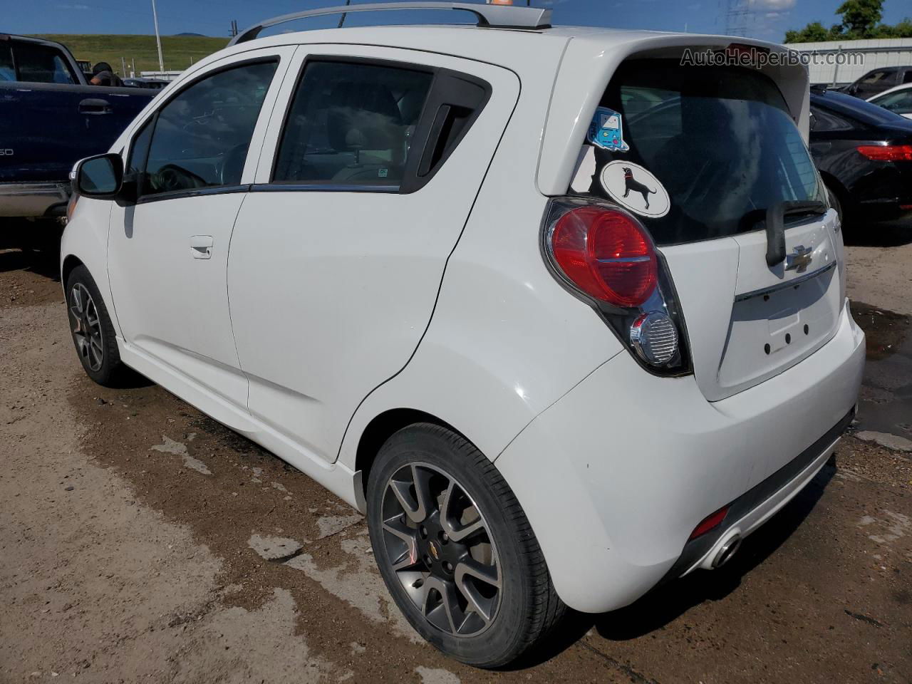 2015 Chevrolet Spark 2lt Белый vin: KL8CF6S9XFC799487