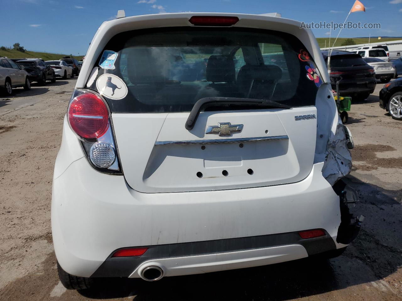 2015 Chevrolet Spark 2lt Белый vin: KL8CF6S9XFC799487