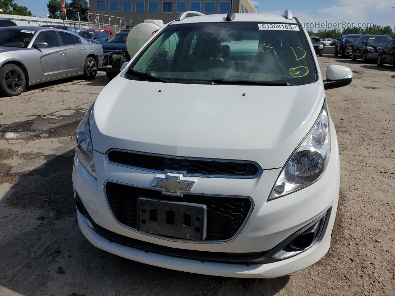 2015 Chevrolet Spark 2lt Белый vin: KL8CF6S9XFC799487