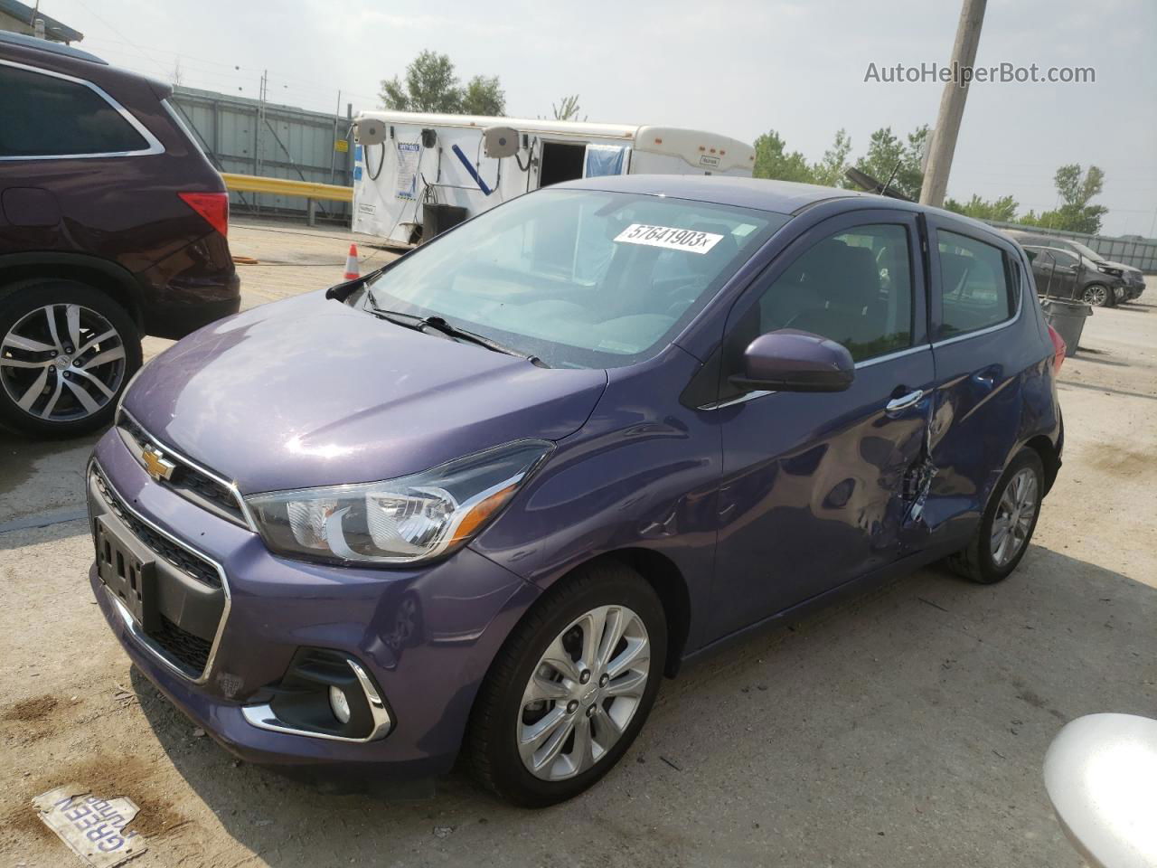 2017 Chevrolet Spark 2lt Purple vin: KL8CF6SA0HC700253