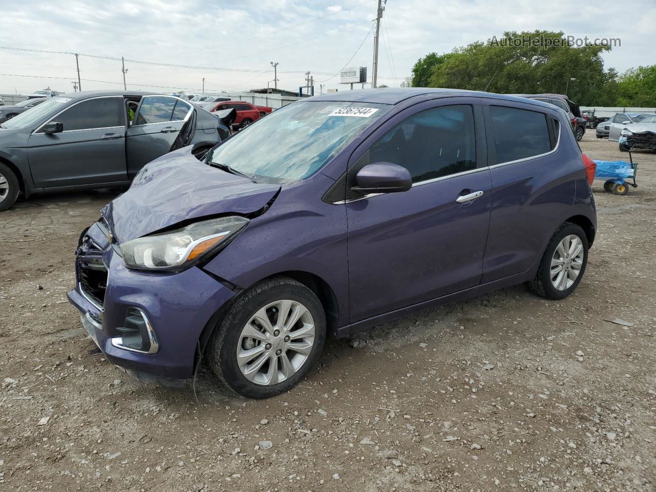 2017 Chevrolet Spark 2lt Purple vin: 0K0227147776