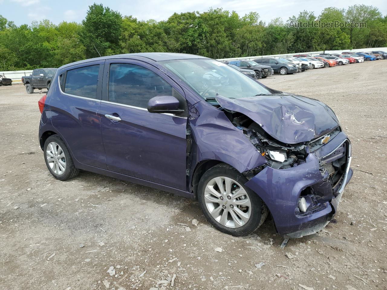 2017 Chevrolet Spark 2lt Purple vin: 0K0227147776