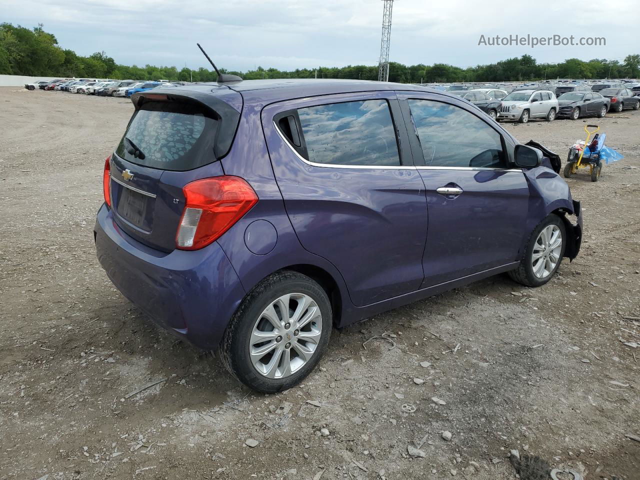 2017 Chevrolet Spark 2lt Purple vin: 0K0227147776