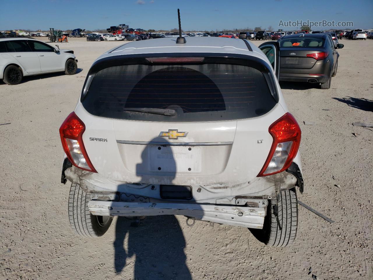 2017 Chevrolet Spark 2lt White vin: KL8CF6SA3HC832407