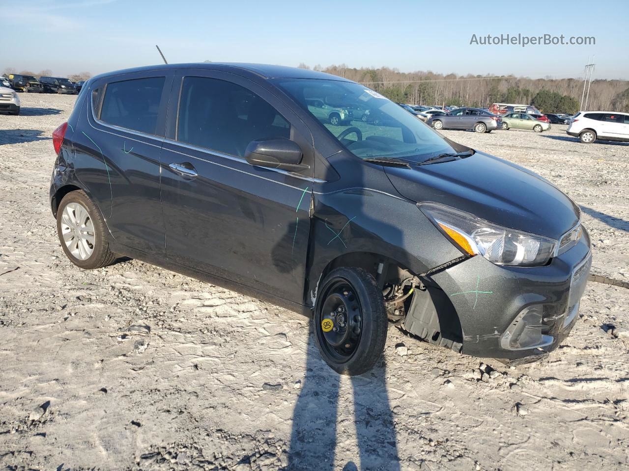 2017 Chevrolet Spark 2lt Black vin: KL8CF6SA8HC822682