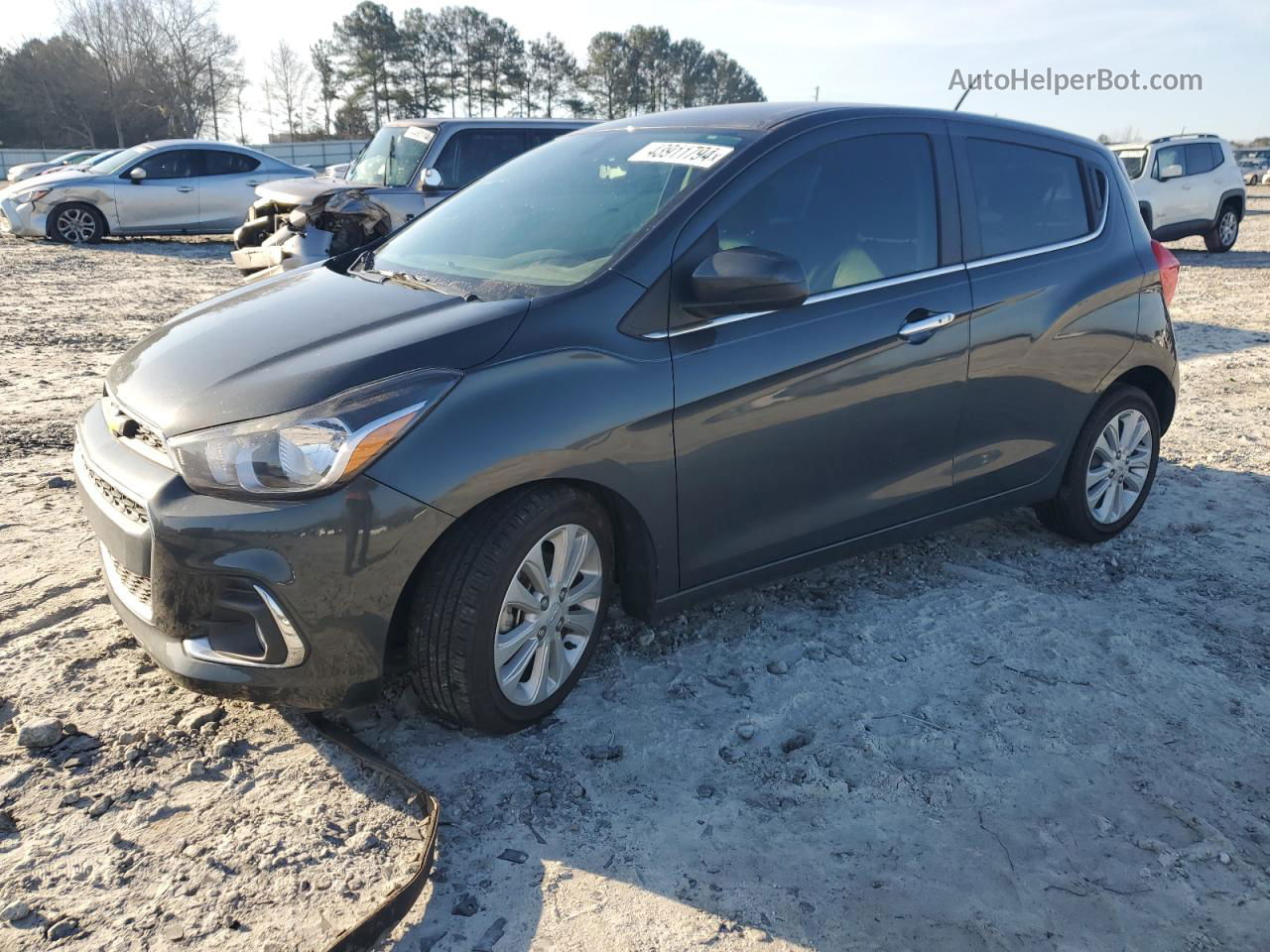 2017 Chevrolet Spark 2lt Black vin: KL8CF6SA8HC822682