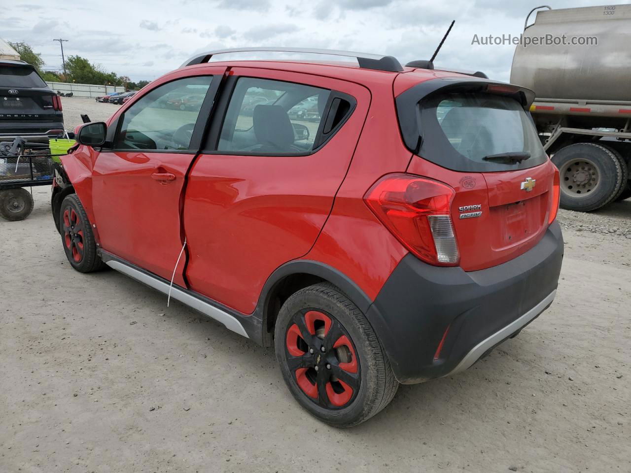 2019 Chevrolet Spark Activ Red vin: KL8CH6SA7KC817930