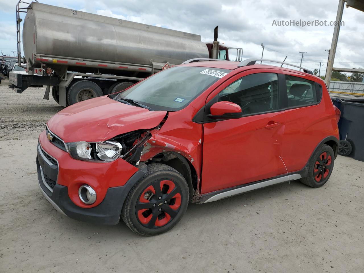 2019 Chevrolet Spark Activ Red vin: KL8CH6SA7KC817930