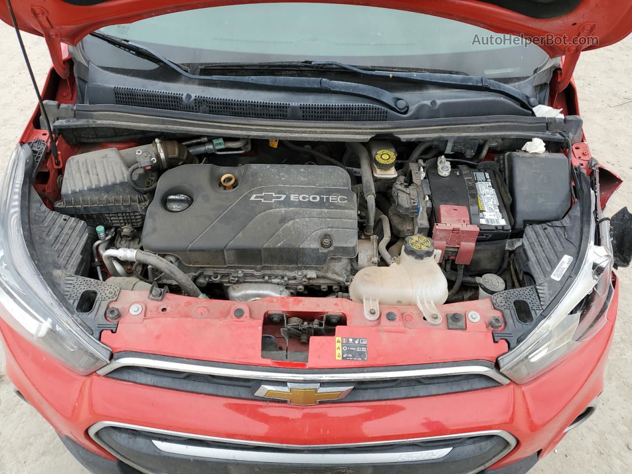 2019 Chevrolet Spark Activ Red vin: KL8CH6SA7KC817930