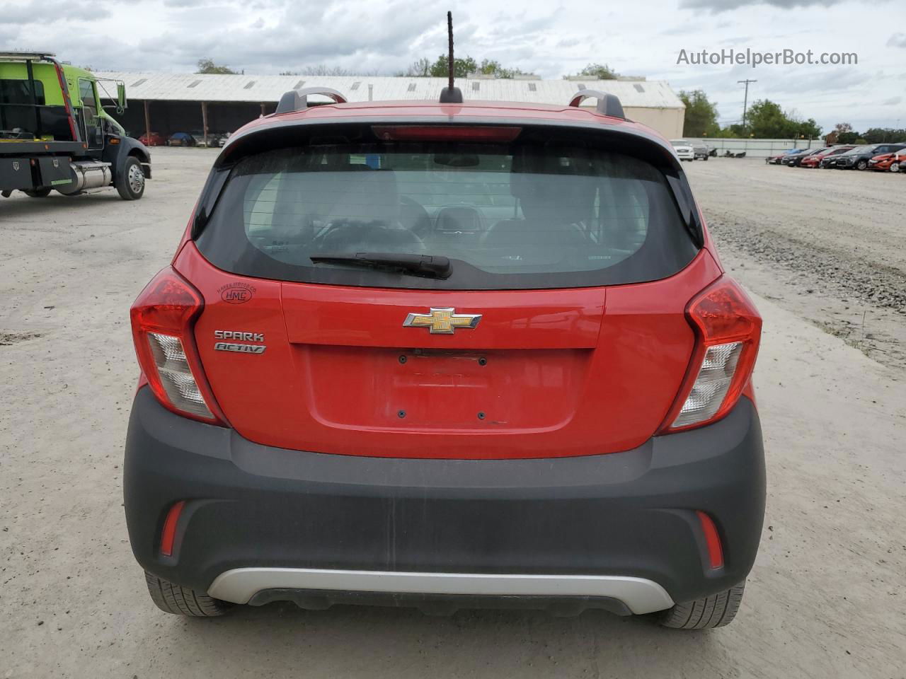 2019 Chevrolet Spark Activ Red vin: KL8CH6SA7KC817930