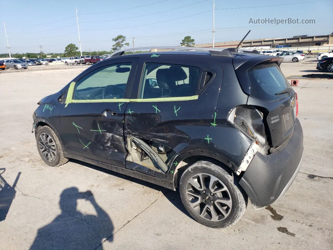 2019 Chevrolet Spark Activ Charcoal vin: KL8CH6SAXKC742253