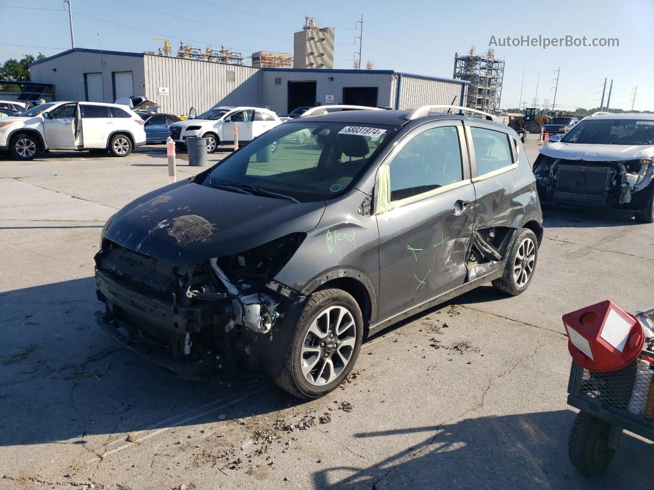 2019 Chevrolet Spark Activ Charcoal vin: KL8CH6SAXKC742253