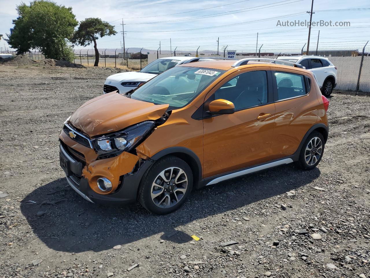 2019 Chevrolet Spark Activ Оранжевый vin: KL8CH6SAXKC802788