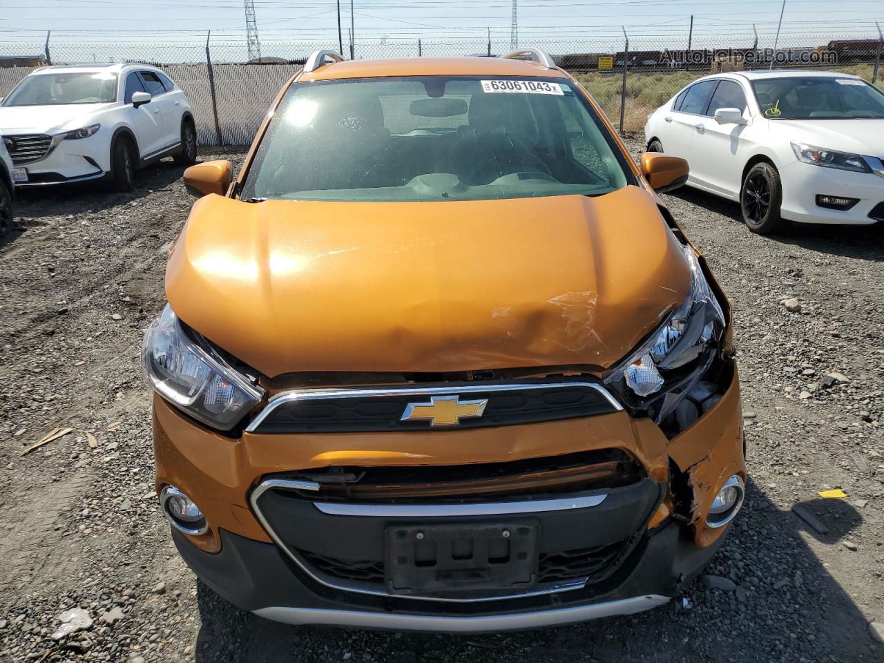 2019 Chevrolet Spark Activ Оранжевый vin: KL8CH6SAXKC802788