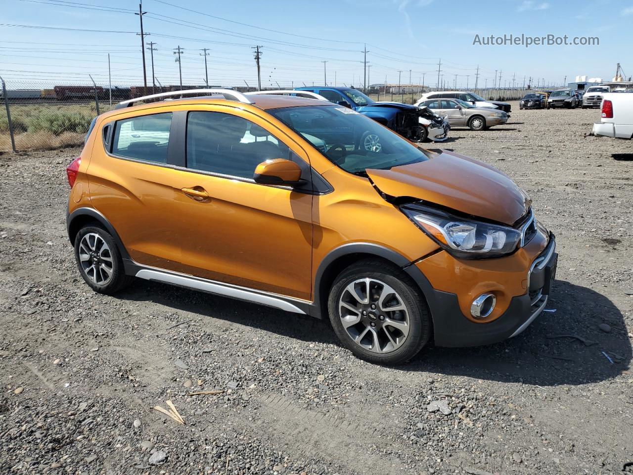 2019 Chevrolet Spark Activ Оранжевый vin: KL8CH6SAXKC802788