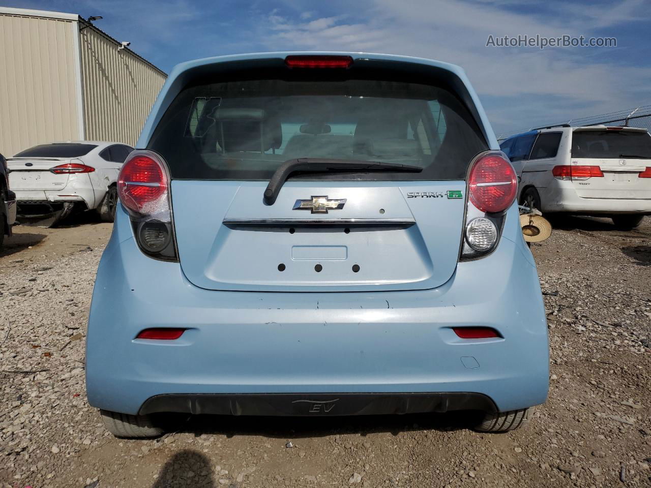 2015 Chevrolet Spark Ev 1lt Blue vin: KL8CK6S00FC705758