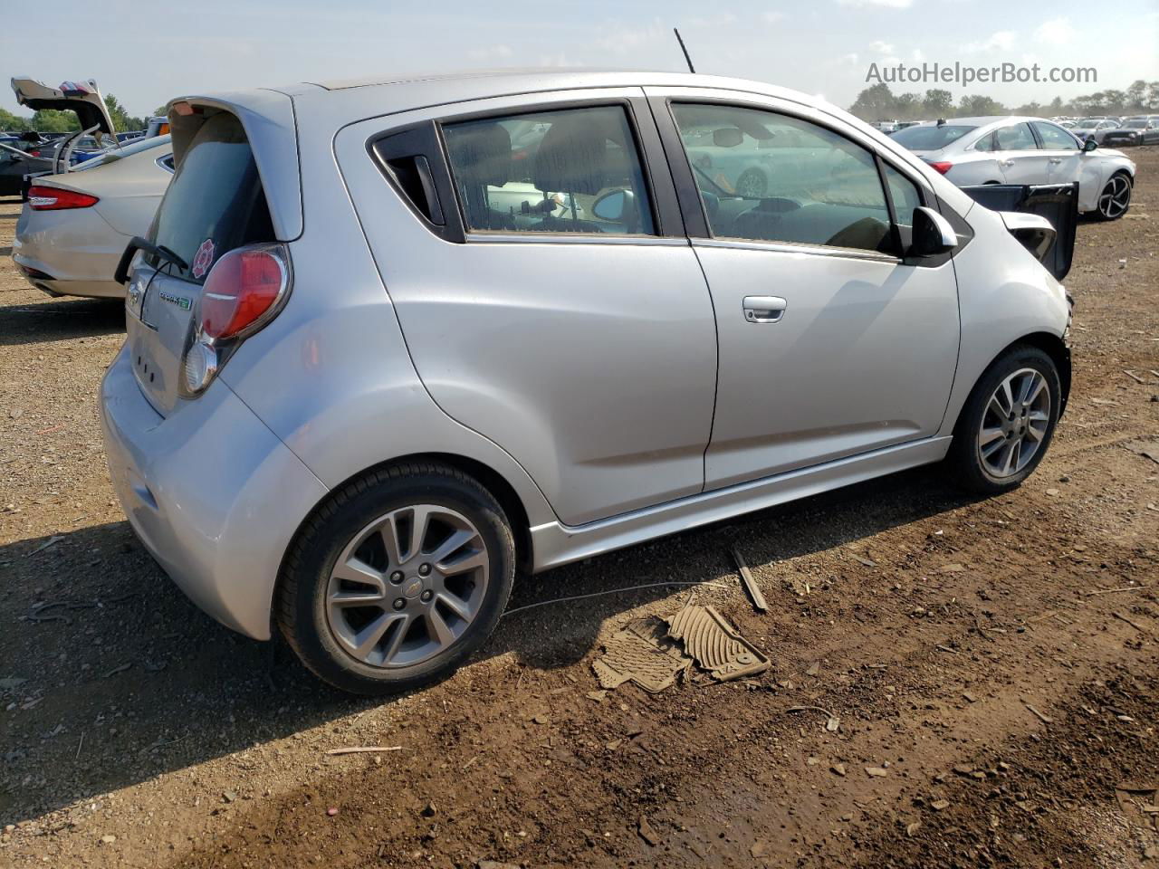 2015 Chevrolet Spark Ev 1lt Silver vin: KL8CK6S07FC726011