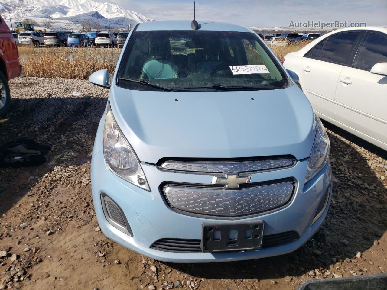 2015 Chevrolet Spark Ev 1lt Blue vin: KL8CK6S0XFC749444