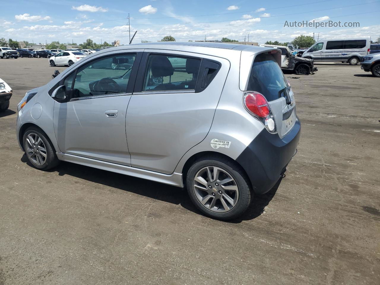 2015 Chevrolet Spark Ev 2lt Серебряный vin: KL8CL6S00FC745299