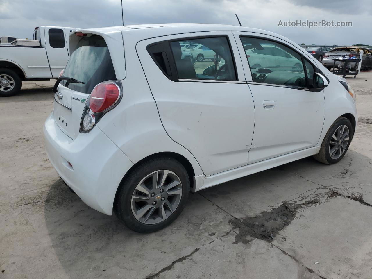 2015 Chevrolet Spark Ev 2lt White vin: KL8CL6S03FC706657