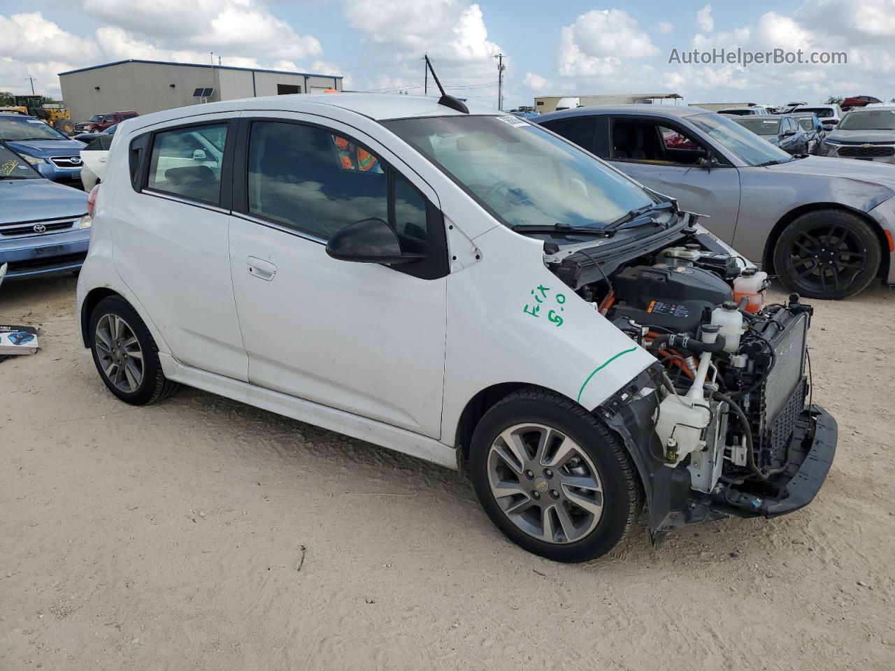 2015 Chevrolet Spark Ev 2lt Белый vin: KL8CL6S03FC723586